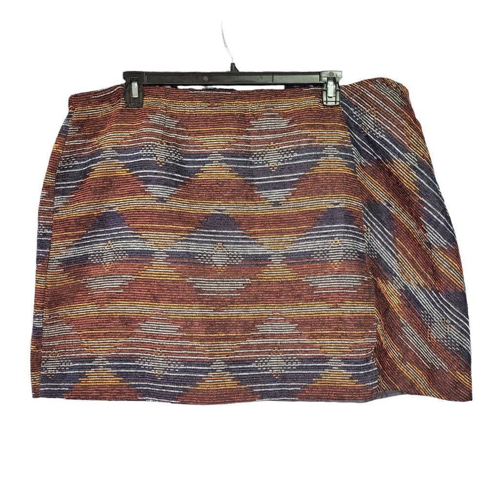Cato New Frontier Habanero Mini Skirt (Size 26W)